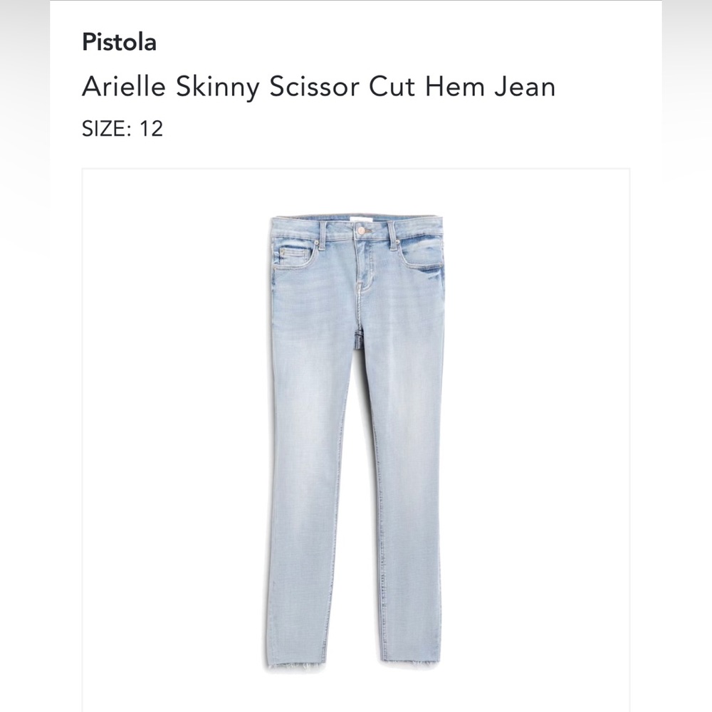 STITCH FIX - Pistola Arielle skinny scissor cut hem jean